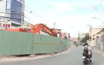 Nhiều công trình chống ngập ở TP Hồ Chí Minh chậm tiến độ