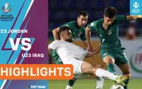 Highlights U23 JORDAN vs U23 IRAQ | Bất phân thắng bại | AFC U23 Asian Cup 2022