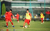 Bộ đôi Văn Khang, Văn Trường bắt nhịp nhanh với đội tuyển U19 Việt Nam