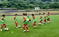 ĐT U18 nữ QG bắt đầu tập luyện tại Nhật Bản