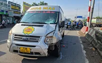 Bà Rịa - Vũng Tàu: Xe khách va chạm với xe máy, 3 người thương vong