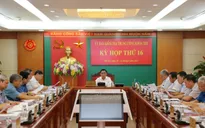 Ủy ban Kiểm tra Trung ương họp Kỳ thứ 16