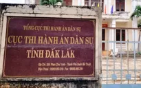 Kỷ luật cảnh cáo nguyên Cục trưởng Thi hành án dân sự tỉnh Đắk Lắk