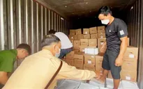 An Giang: Phát hiện xe tải vận chuyển gần 16 tấn thịt lợn không rõ nguồn gốc