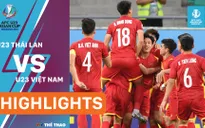 Highlights | U23 THÁI LAN vs U23 VIỆT NAM | Chia điểm tiếc nuối | AFC U23 Asian Cup 2022