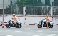 Trao giải Hội thi lái xe giỏi và an toàn trong lực lượng Cảnh sát giao thông
