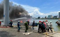Đà Nẵng: Hai tàu cá bị cháy khi đang neo đậu trên sông Hàn