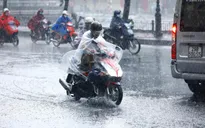Các khu vực đều có mưa dông, đề phòng thời tiết nguy hiểm