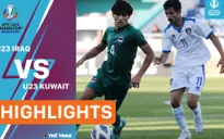Highlights U23 IRAQ vs U23 KUWAIT | Ngược dòng ngoạn mục vào tứ kết