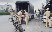 CSGT TP Hồ Chí Minh tăng cường xử lý phương tiện vi phạm an toàn giao thông
