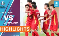 Highlights | U23 Việt Nam 2-0 U23 Malaysia | Hiên ngang tiến vào tứ kết AFC U23 Asian Cup 2022