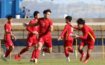 Thầy trò HLV Gong Oh Kyun rũ bỏ mọi áp lực trước trận đấu gặp U23 Malaysia