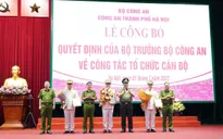 Bổ nhiệm 3 Phó Giám đốc Công an TP Hà Nội