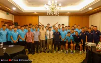 Đại sứ Việt Nam tại Indonesia gặp mặt, động viên Đội tuyển U19 Việt Nam