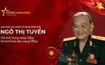 Anh hùng LLVTND Ngô Thị Tuyển: "Tôi tin thế hệ trẻ bây giờ"