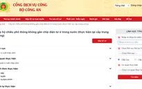 Khuyến khích người dân làm thủ tục cấp hộ chiếu mới qua Cổng dịch vụ công