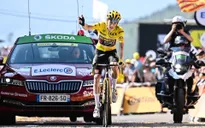 Jonas Vingegaard về nhất chặng 18 Tour de France