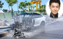 Chi tiết nhân viên cứu hộ giải cứu Lâm Chí Dĩnh khỏi chiếc xe ô tô bốc cháy