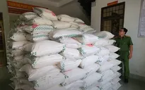 Tạm giữ 43 tấn đường cát không rõ nguồn gốc xuất xứ
