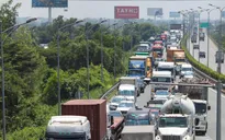 Ùn ứ giờ cao điểm nhiều ngày liền tại cao tốc TP Hồ Chí Minh - Long Thành - Dầu Giây