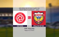 Highlights Viettel FC 0-1 Hồng Lĩnh Hà Tĩnh | Vòng 5 V.League Night Wolf 2022