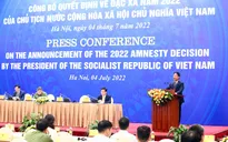 Công bố quyết định đặc xá của Chủ tịch nước năm 2022