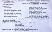 Bộ Giáo dục và Đào tạo: Không có chuyện lộ đề thi môn Ngữ văn