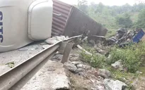 Gia tăng tai nạn xe container trên Quốc lộ 9
