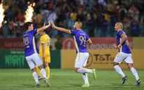 Vòng 10 VĐQG Night Wolf V.League 1-2022: Chùm ảnh Hà Nội – Sông Lam Nghệ An
