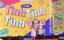 Giới trẻ bị thu hút bởi lễ hội mới lạ “Tinh tỉnh Tình yêu”