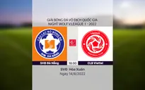 HIGHLIGHTS | SHB Đà Nẵng 0-2 CLB Viettel | Vòng 12 V.League 1-2022