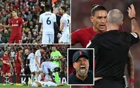 Đá muộn vòng 2 Ngoại hạng Anh | Darwin Nunez nhận thẻ đỏ, Liverpool tiếp tục gây thất vọng