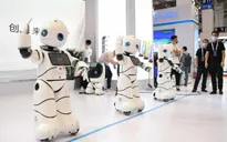 Nhiều sản phẩm ấn tượng tại triển lãm robot thế giới ở Trung Quốc