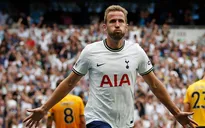 Harry Kane phá kỷ lục khủng, Tottenham tạm chiếm ngôi đầu