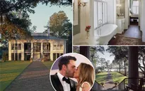 Bên trong ngôi nhà "đồn điền" của Ben Affleck, nơi kết hôn với Jennifer Lopez