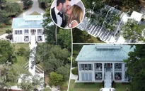 Jennifer Lopez mặc váy trắng hôn Ben Affleck trong ngày cưới