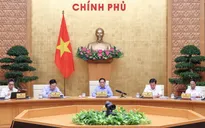 Thủ tướng chủ trì phiên họp Chính phủ chuyên đề xây dựng pháp luật tháng 8