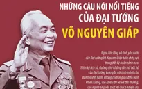 Những câu nói nổi tiếng của Đại tướng Võ Nguyên Giáp