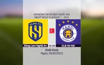 VIDEO Highlights | Sông Lam Nghệ An 1-1 CLB Hà Nội | Vòng 14 V.League 1-2022