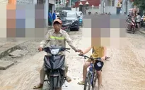 Bắt đối tượng bịt mặt cướp tiền của học sinh giữa đường
