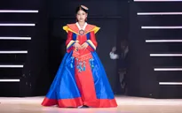 Mẫu nhí diện trang phục đậm chất Hàn mở màn tại Đại hội Siêu mẫu nhí 2022