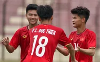Thắng U16 Philippines 5-0, U16 Việt Nam tạo lợi thế trong cuộc đua vào bán kết