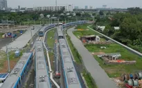 Chạy thử tuyến metro số 1 Bến Thành - Suối Tiên