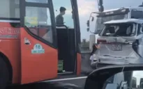 Tai nạn liên hoàn trên cao tốc TP Hồ Chí Minh - Trung Lương
