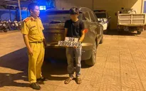 Phạt 18,5 triệu đồng đối với tài xế tự gắn biển ''ngũ quý 9''