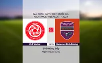 HIGHLIGHTS | CLB Viettel 0-1 Becamex Bình Dương | Vòng 11 V.League 1-2022