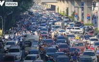 Những điểm nóng giao thông theo kiểu ‘điền vào chỗ trống’ ở Hà Nội