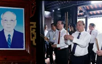 Lãnh đạo Đảng, Nhà nước dâng hương tại Khu lưu niệm Chủ tịch Hội đồng Nhà nước Võ Chí Công