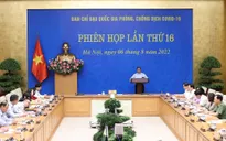 Thủ tướng: Dứt khoát không để dịch COVID-19 quay trở lại
