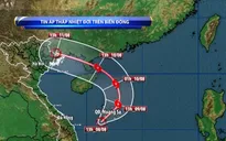 Áp thấp nhiệt đới có khả năng mạnh lên thành bão trong 24 giờ tới